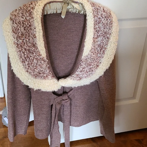 Wool Sweater Jacket - Picture 1 of 8